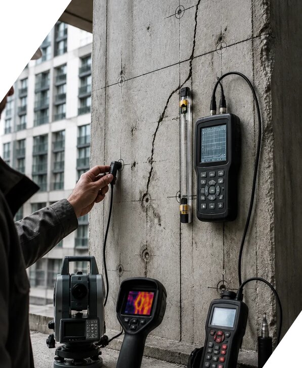 Инструментальное обследование зданий в Новокузнецке от 15411 р. | ЭкспертизаРоссия