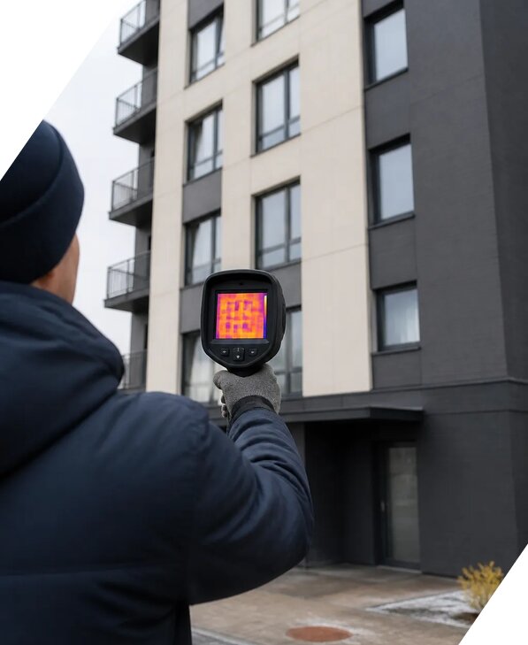 Тепловизионное обследование зданий в Новокузнецке от 5137 р. | ЭкспертизаРоссия